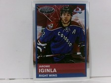 2016 NHL Sticker Collection Album Stickers 2015 CERTIFIED FOIL JAROME IGINLA
