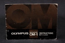 Original 1979 Olympus OM-1 Instructions at a Glance User's Manual