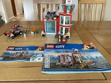 Listing image for LEGO City Fire Station 60215 Building Kit Complete Set with Instructions