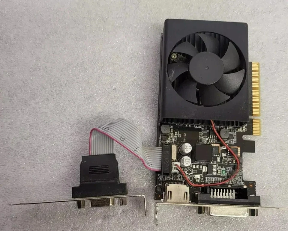 PNY NVIDIA GeForce GT 710 2GB DDR3 Video Graphics Card GPU VCGGT7102XPB | Tested - Image 4 of 4