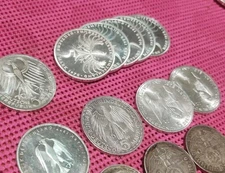 100 Gram 999 Silber Anlage 16 Münzen Sammlung Konvolut Nachlass DM Reich Mark Hk