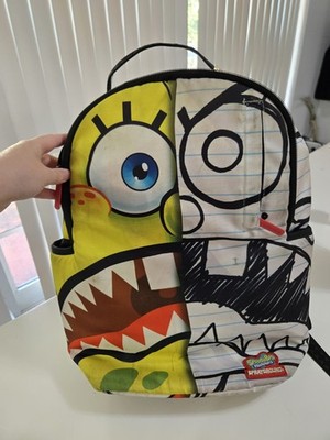 RARE Sprayground x SpongeBob DoodleBob Backpack – Limited Edition
