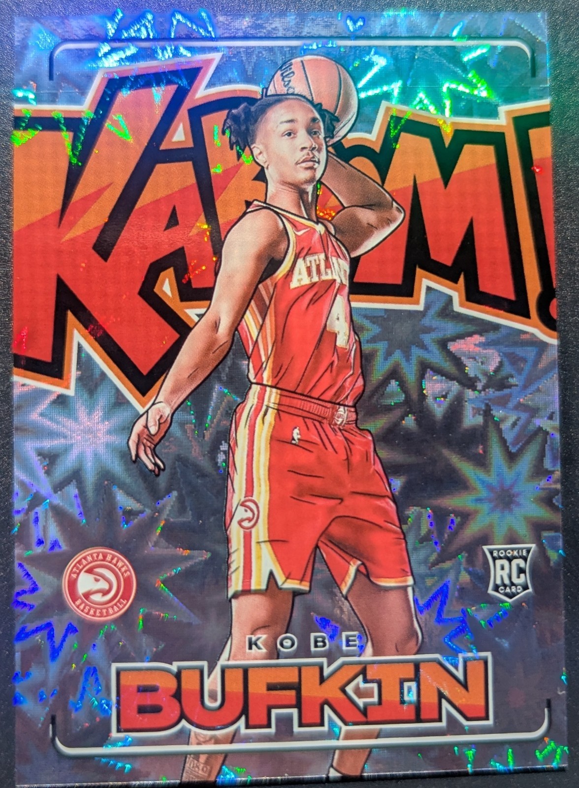 2023-24 Panini Crown Royale Kobe Bufkin RC Rookie Kaboom Case Hit SSP