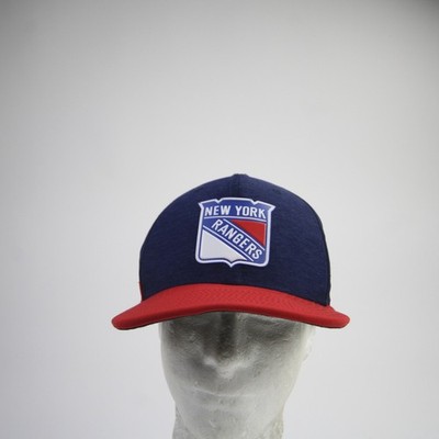  New York Rangers Fanatics NHL Pro Authentics Snap-Back Hat Unisex Used OSFM