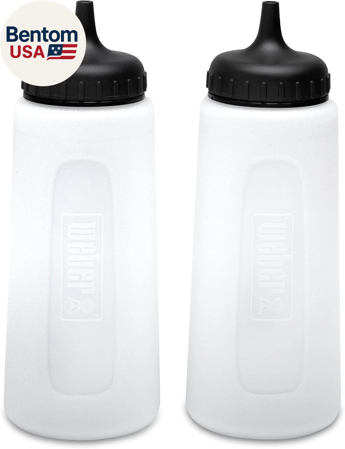 Griddle Squeeze Bottles – 16 Oz No‑Slip Textured Grip, No‑Spill Dispenser Bottle