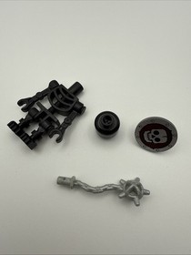 LEGO Fantasy Era Castle Minifigure Black Skeleton Warrior 7094 7094 With Weapons