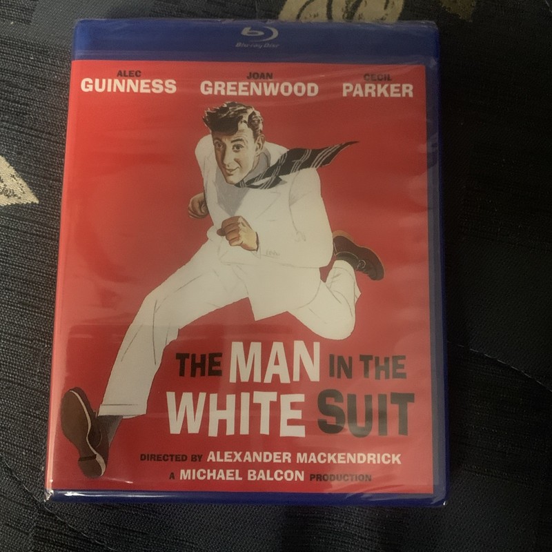 The Man in the White Suit (1951, Bluray) Kino Lorber Alec Guinness