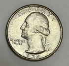 1935 Philadelphia Mint Washington Silver Quarter Brilliant Uncirculated
