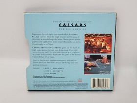 Philips CD-i CDI Caesars World of Gambling W/ Slipcover Tested Free US Shipping!