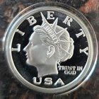 2005 Silver 1 oz NORFED Liberty $20 Proof-Like - Long Hair - Variant 15