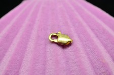 14K Yellow Gold Lobster Claw Clasp 8.3mm x 3.2mm 0.3g -Tiny