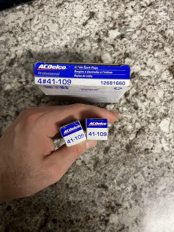 Vela de ignição de irídio ACDelco 41-109 - Pacote com 6 - 12681660 - Imagem 4 de 4