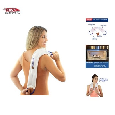 Carex Heat Pad And Cooling Neck Wrap - Microwave Heating Pad For Sore Muscles...