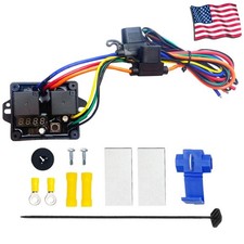 12v24v Digital Electric Radiator Fan Controller Switch Kit With Adjustable Usa