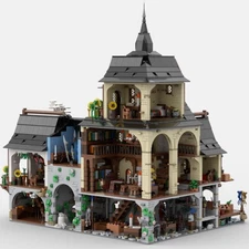 Compatible Medieval Town Centre with 10 Interior Rooms and Main Square 4745