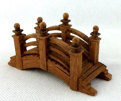 Puppenhaus Feldstein Brücke Miniatur Garten Structure 1:24 Maßstab - Bild 1 von 4