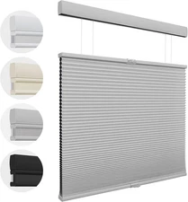 MiLin Cordless Top Down Bottom Up Cellular Shades Cellular Blinds 29 by 64"