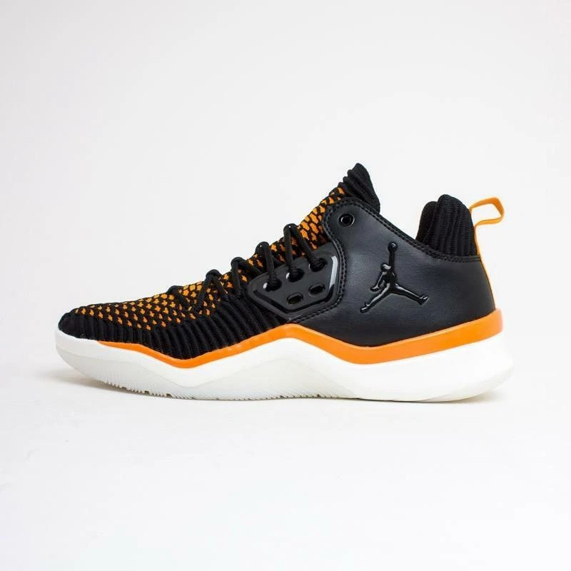 Mens Nike Jordan DNA LX Basketball Trainers Black Copper UK 13