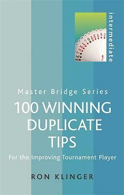100 Winning Duplicate Tips: For the Improving Tournament Player (MASTER BRIDGE) - Image 2