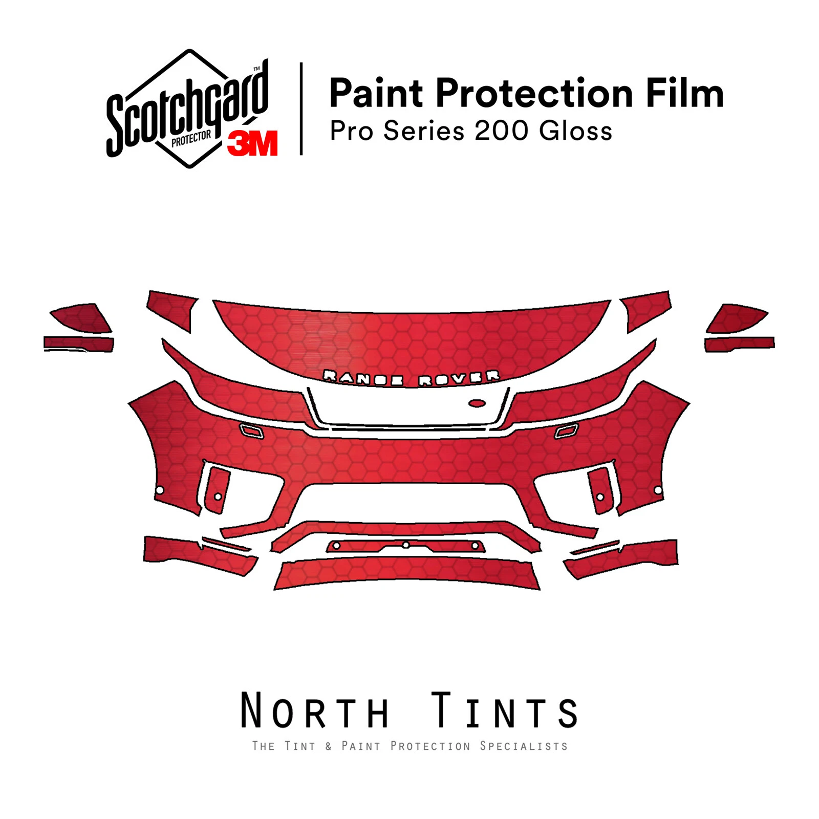 Range Rover Sport 2018-2023 3M PRO Series PreCut Paint Protection Film PPF Kit