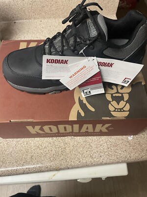 Kodiak Mens Rapid Black Work & Safety Hiking Waterproof Boots Size 11m