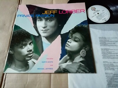 JEFF LORBER - PRIVATE PASSION - feat. KARYN WHITE MICHAEL JEFFRIES -LP  (DI4087)