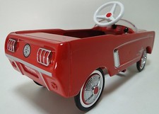 Ford Mustang Pedal Car TOO SMALL TO RIDE 1969Built Metal 1967Promo GT Race Model