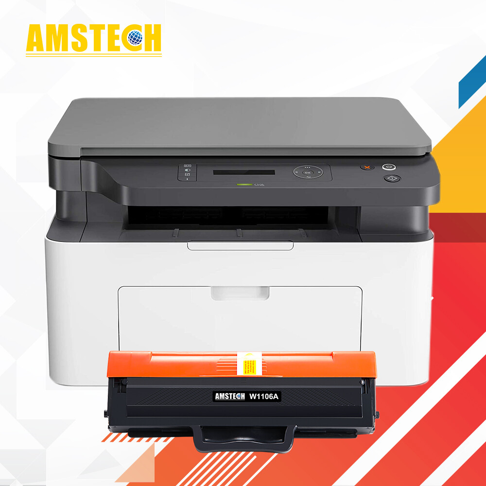 W1106A 106A 6x Toner Fits For HP Laser 107a 107w 107 MFP 135a 135w With