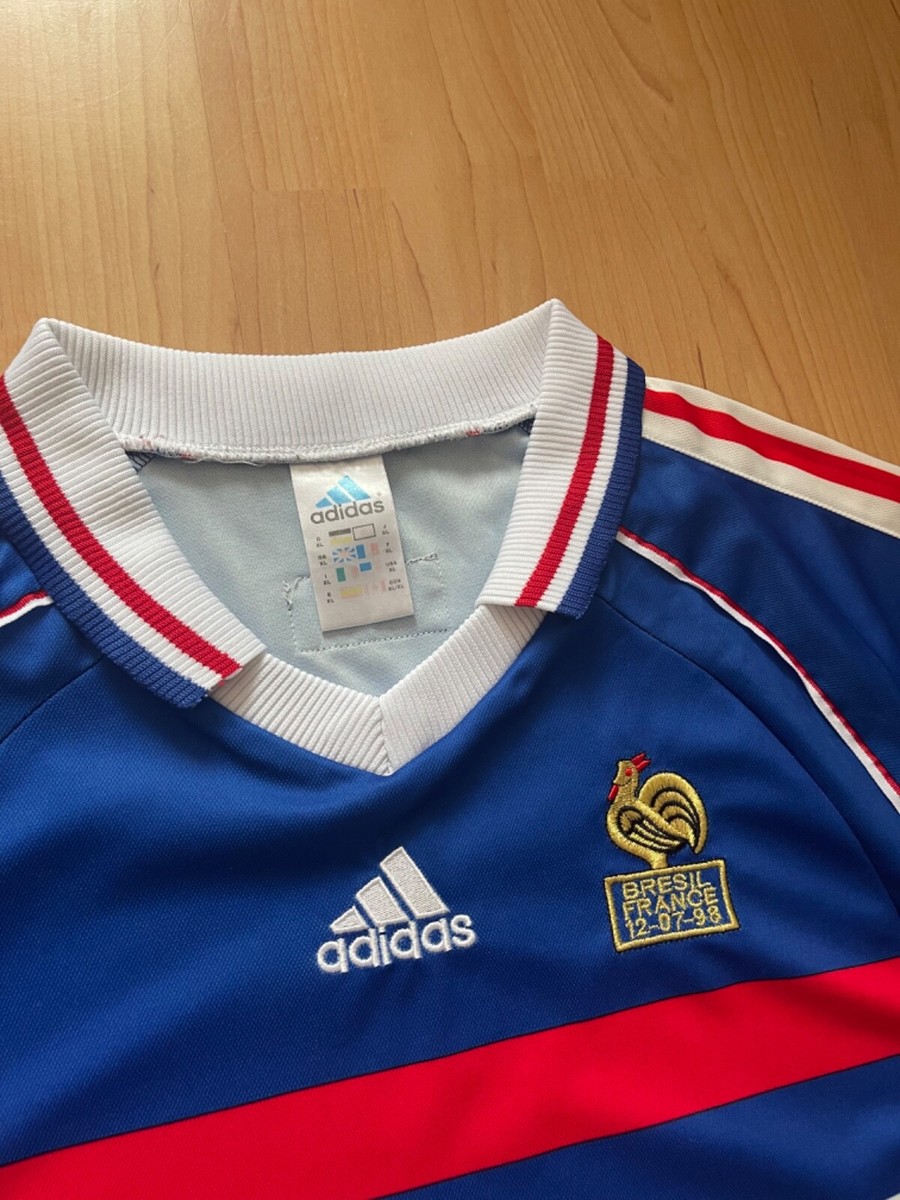 Jersey Adidas France 1998 Final World Cup XL Men's | eBay