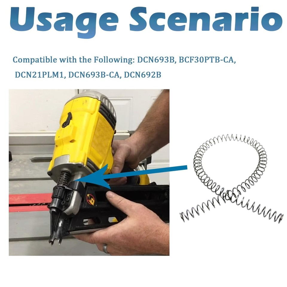 N233943 N386480 Return Springs For DeWalt Cordless Framer Nailer, 12