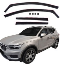 Windabweiser GP Regenabweiser Für Volvo XC40 Ab 2018 4-Tlg Set Schwarz