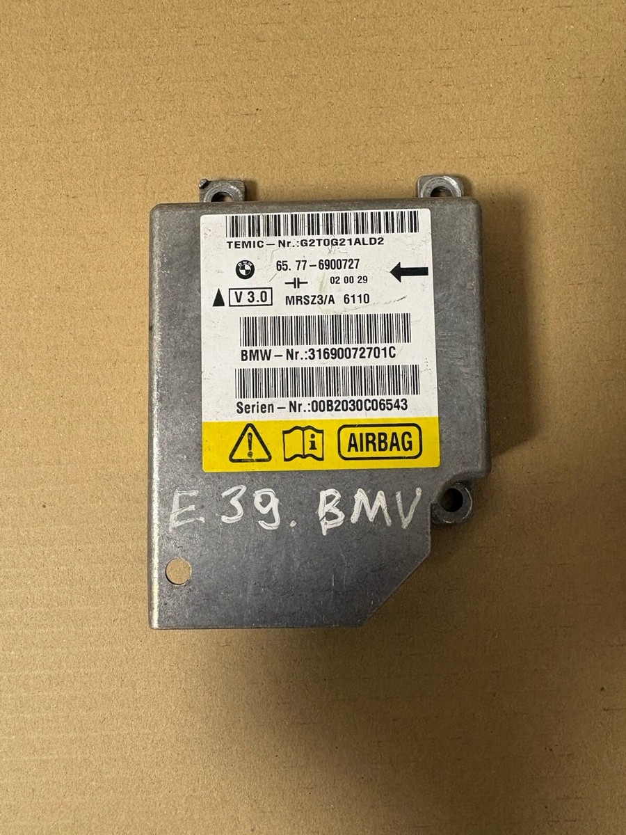 BMW 5 7 X5 Series E38 E39 E53 SRS Control Unit Sensor ECU