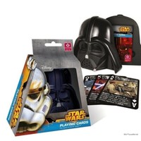 Star Wars Darth Vader Spielkarte In Kassette Helm, The Story Darth Vader Neu