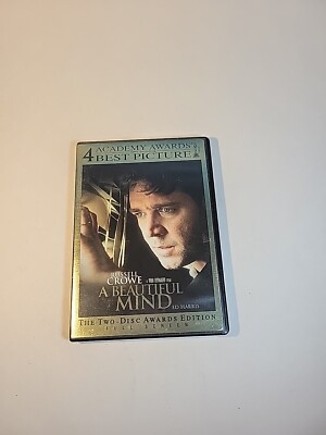 A Beautiful Mind (DVD, 2002, 2-Disc Set, Limited Edition Packaging Full Frame...