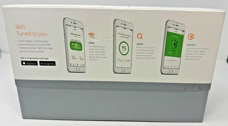 Luma Whole Home WiFi (2 Pack - Black) NEW SEALED - Image 3 of 4