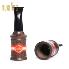 MUXIANG Ebony Wooden Cigar Tips Holder Cigar Mouthpiece Gauge 54-58 Gift Box