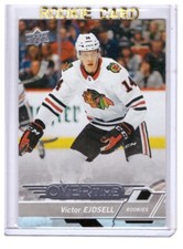 Victor Ejdsell 2018-19 Upper Deck Overtime Rookie Card #174