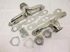 Super Short Small Block Chevy Ceramic Coated Exhaust Headers Impala Vette Return