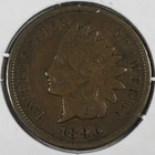1890 United States Indian Head Cent Penny - (VG/F) KM#90a - 5903-AH