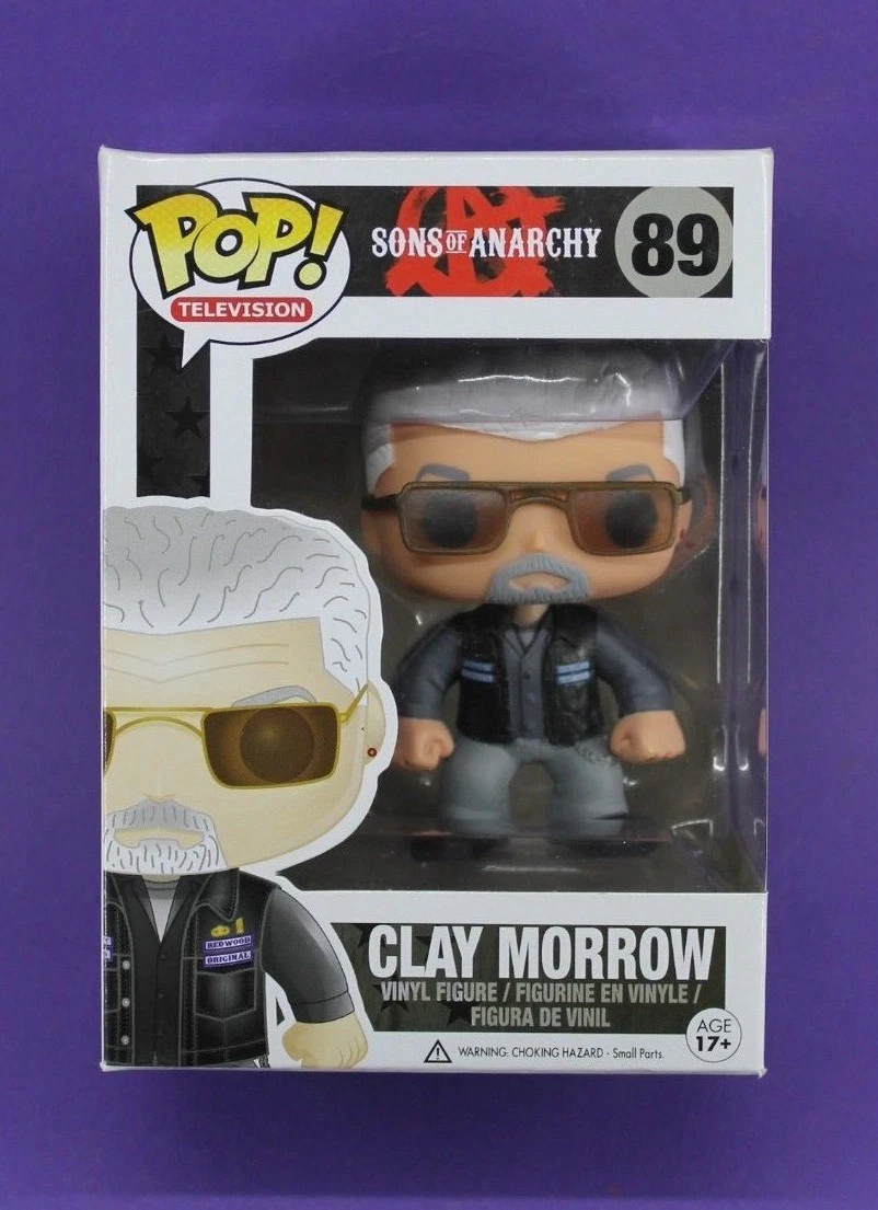 FUNKO POP TELEVISION SONS OF ANARCHY 89 CLAY MORROW VAULTED VINYL FIGURE