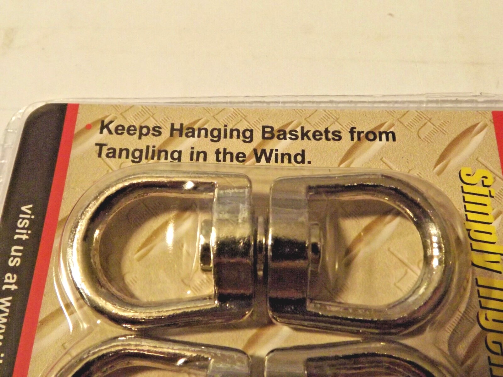 Basket Spinners Set of 2, Hanging Baskets, Bird feeder, Chimes, Garden