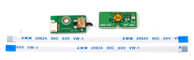 Power & Tray Button Switch Board w/ Eject Ribbon Cable PS3 Super Slim CECH-4000