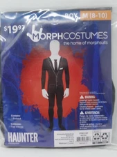 MORPHSUIT MORPH SLENDERMAN / HAUNTER YOUTH COSTUME MEDIUM(8-10)