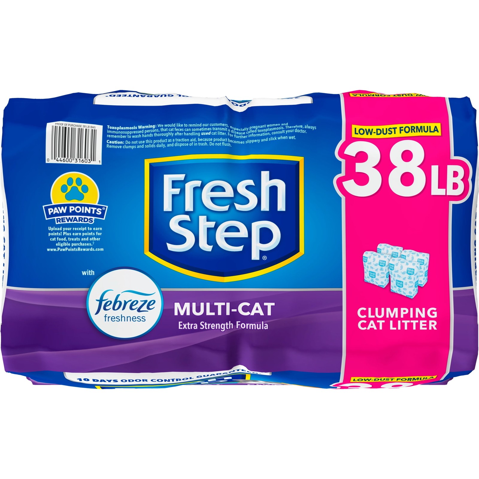 Multi-Cat Scented Clumping Cat Litter with the Power of Febr