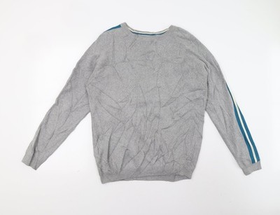 Matalan Strickpullover Pullover Herren grau Größe L