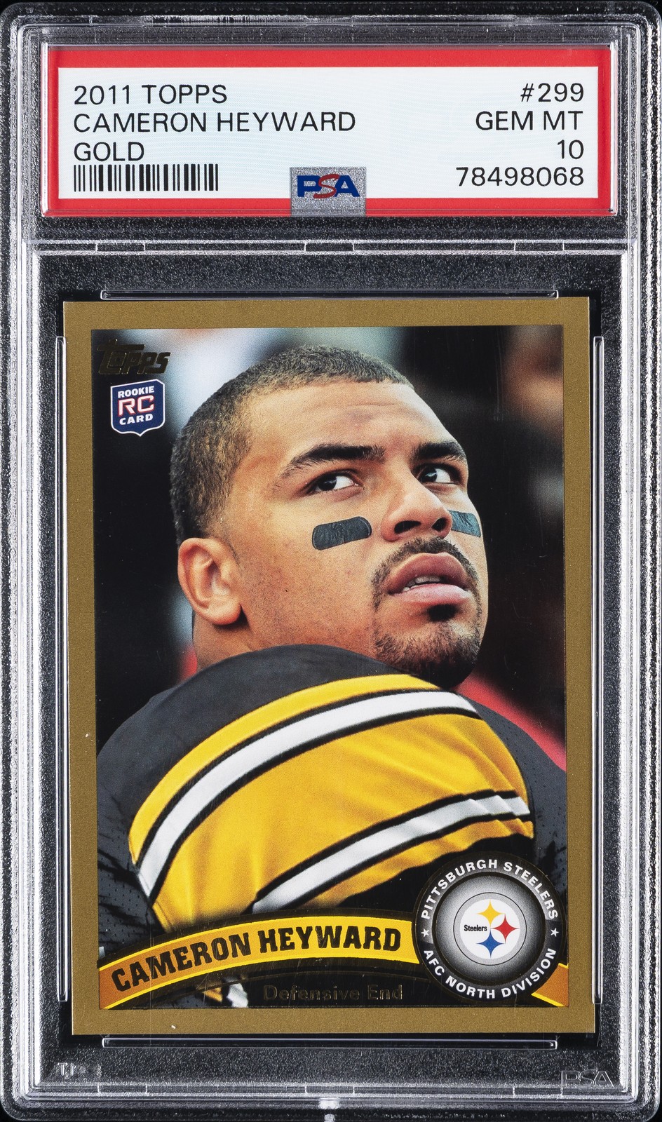 Cameron Heyward Topps #299 Gold