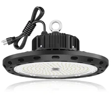 100W UFO LED High Bay Light 15000lm 5000K IP65 UL Approved 5' Cable with US P...