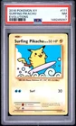 2016 POKEMON XY EVOLUTIONS #111 SURFING PIKACHU PSA 7