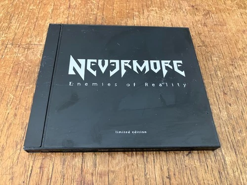 NEVERMORE Enemies Of Reality CD+DVD Limited Edition w/Black Case Jeff Loomis
