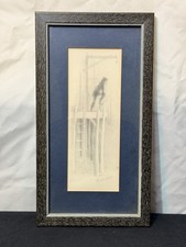 Virginia Miller Charcoal Shadow On A Fisherman’s Pier Maine Matte Framed Print